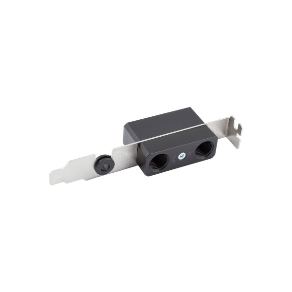Aquacomputer PCI Slot Pass-Through with Two G1/4 Connections and Cable Hole (63047)