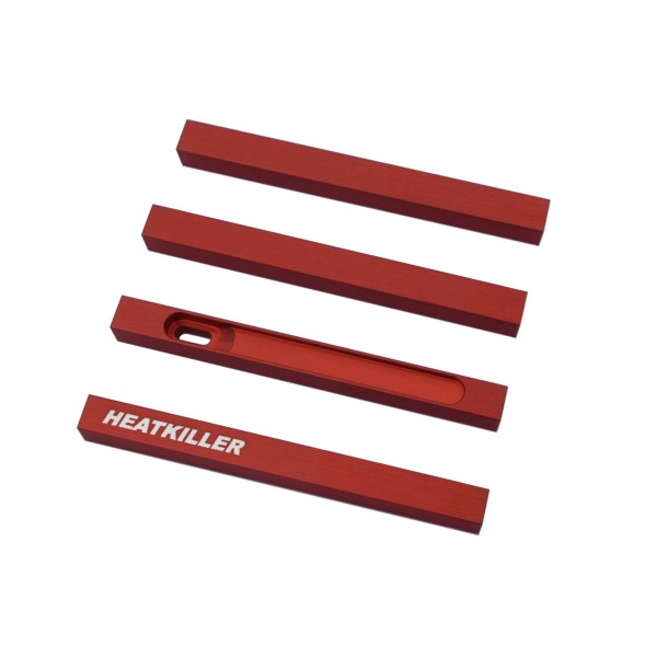 Watercool HEATKILLER® Tube - Stuts 100mm - Red (30238)