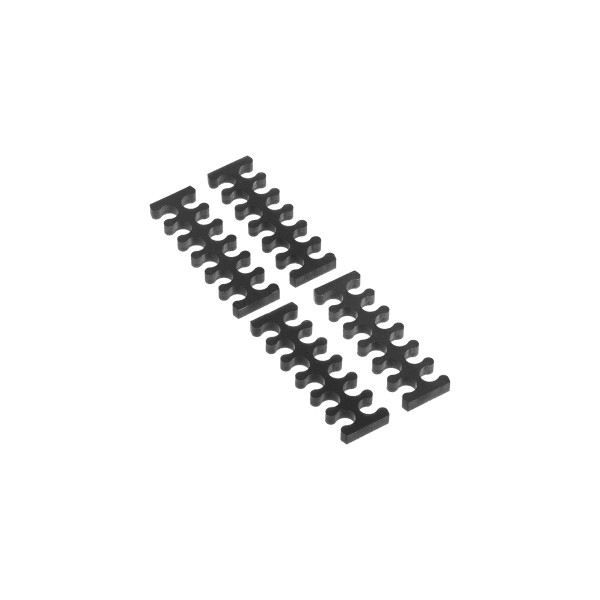 Alphacool Eiskamm X12 - 3mm Black- 4 pcs (24754)