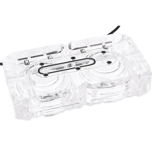 Alphacool Eisdecke D5 Dual Plexi Top (13312)