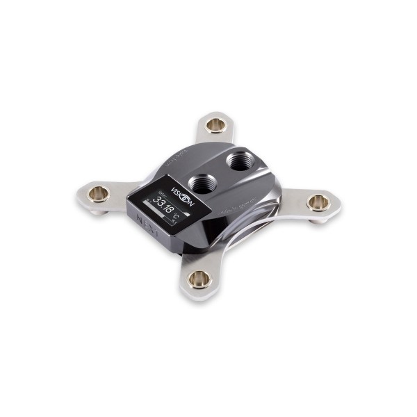Aquacomputer Cuplex Kryos NEXT with VISION 1200/1156/1155/1151/1150, PVD/nickel (21645)