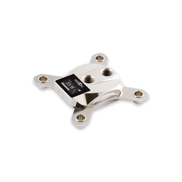 Aquacomputer Cuplex Kryos NEXT with VISION 2011/2011-3/2066, Nickel/.925 Silver (21652)
