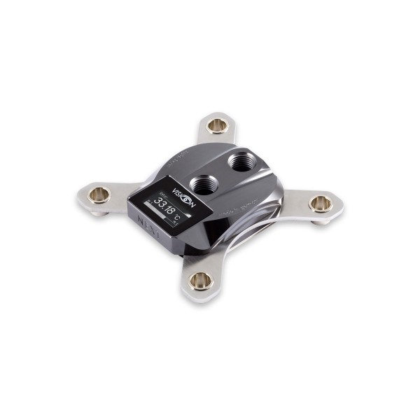 Aquacomputer Cuplex Kryos NEXT with VISION 2011/2011-3/2066, PVD/.925 Silver (21661)