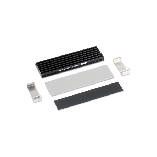 Aquacomputer KryoM.2 Micro Passive Heatsink for M.2 2280 SSD (53247)