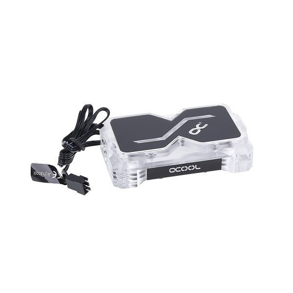 Alphacool GPX SLI Connector Dual - Plexi - Addressable RGB - 3 PCI-E Space (12940)