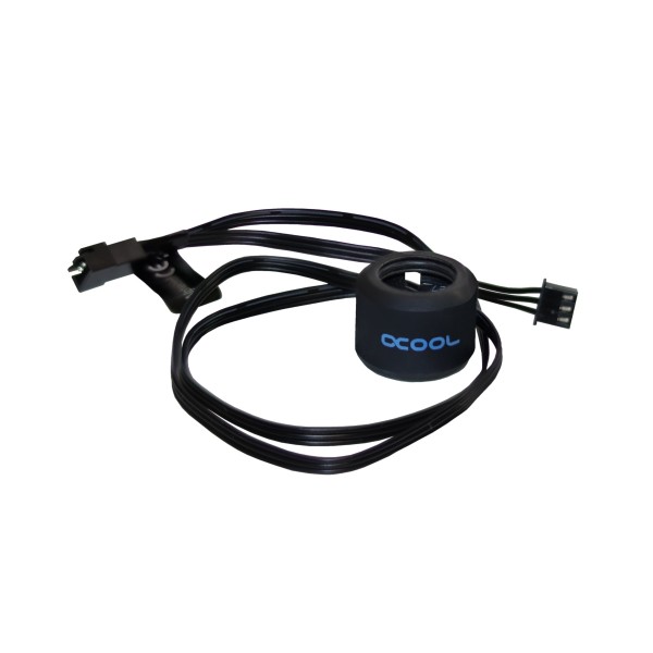 Alphacool Aurora HardTube LED Ring 16mm Deep Black - Digital RGB (15367)