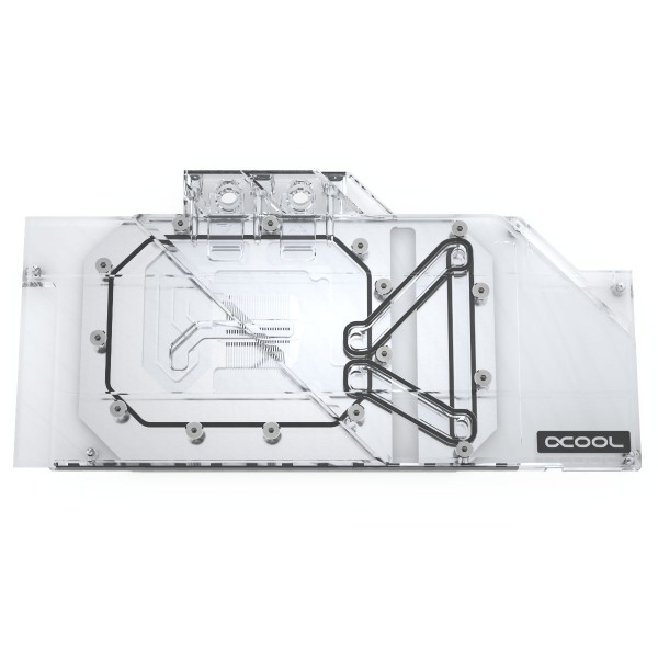 Alphacool Eisblock Aurora Plexi GPX-A AMD Radeon 5700 XT ASUS ROG Strix (11750)