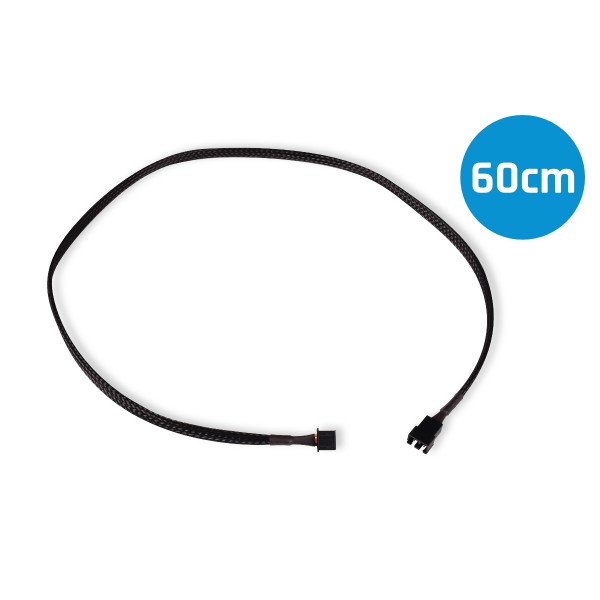 Alphacool Extension JST aRGB 3-Pin to 3-Pin Cable - 60cm (18699)