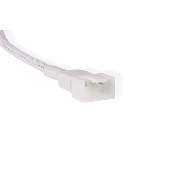 Alphacool Y-Splitter 4-Pin to 2x 4-Pin PWM Cable - 30cm - White (18723)