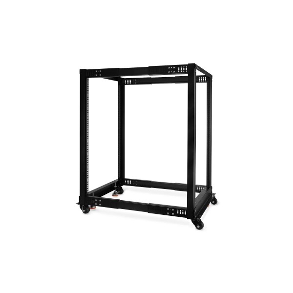 Alphacool ES 19" Open Frame Serverrack 18U Adjustable Depth (13737)