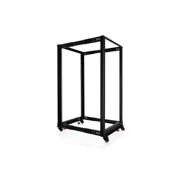 Alphacool ES 19" Open Frame Serverrack 25U Adjustable Depth (13738)
