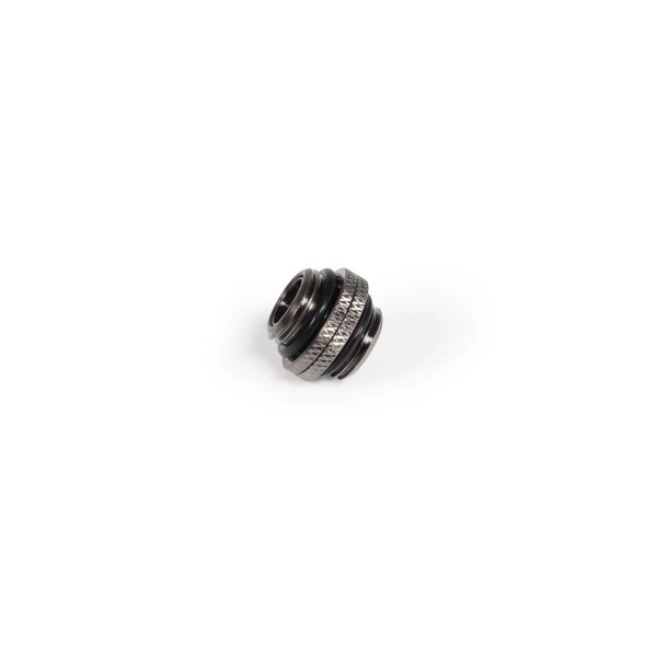Alphacool ES Double Nipple Plug-in G1/4 AG to G1/4 AG - Deep Black (13757)