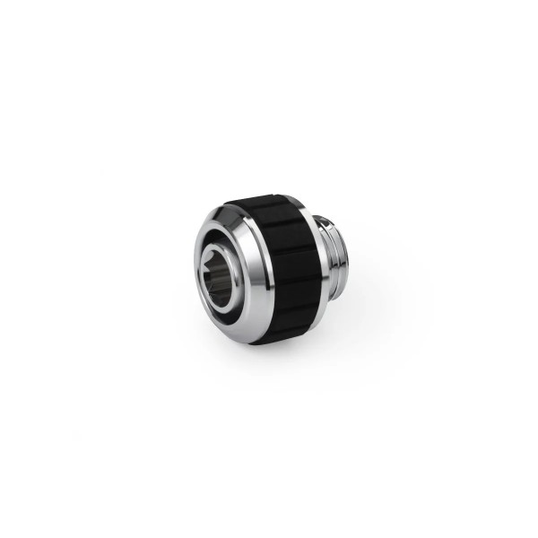 Alphacool Apex Grip 13/10mm G1/4 SoftTube Fitting - Chrome (14880)