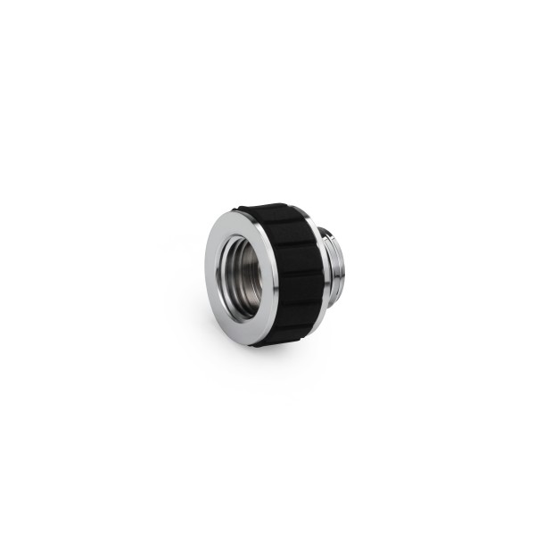 Alphacool Apex Grip 10mm G1/4 Male to Female Extension Fitting - Chrome (14896)