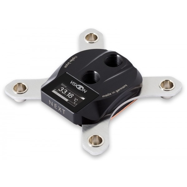 Aquacomputer Cuplex Kryos NEXT with VISION 1851/1700, Acetal/Copper (21856)