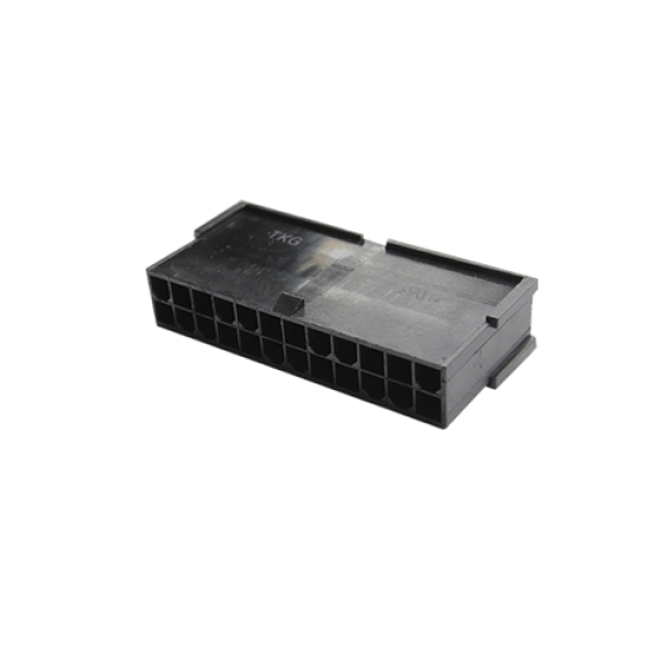 MMM 24-Pin ATX Male Connector - Black (MOD-0095)