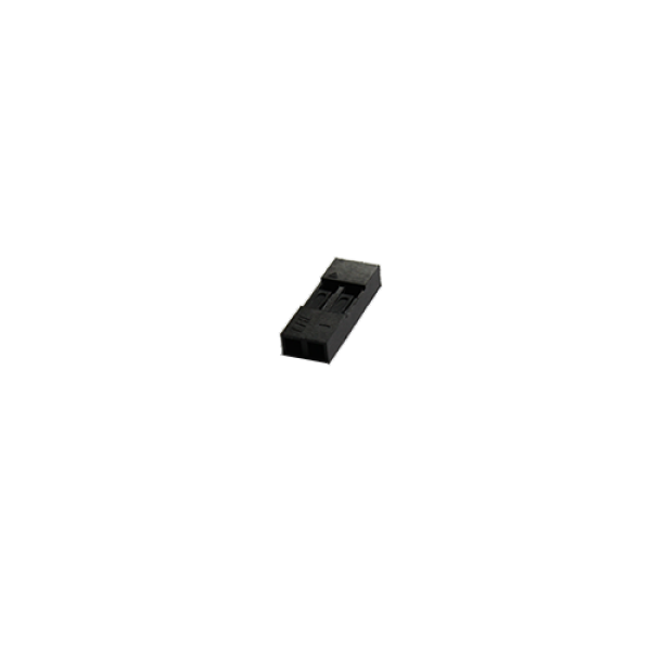 MMM 2-Pin Dupont Connector - Black (MOD-0108)