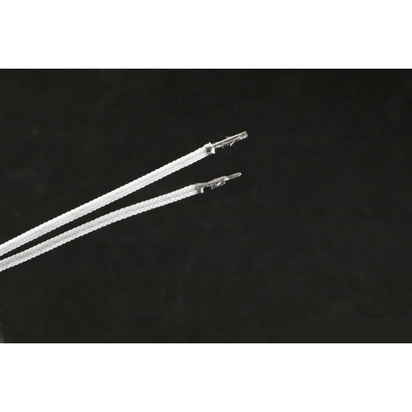 Darkside 12" (30cm) Female-Female Pre-Sleeved ATX and PCI-E Wire – Frosted White (DS-1143)