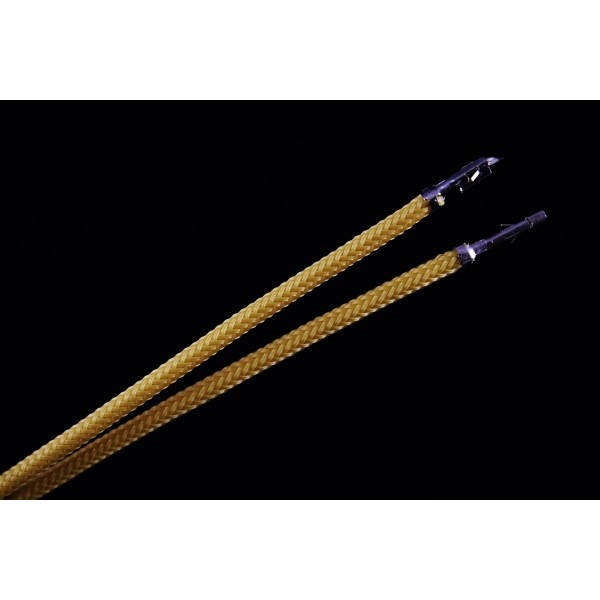 Darkside 17.5" (45cm) Female-Female Pre-Sleeved ATX and PCI-E Wire – Gold (DS-0687)