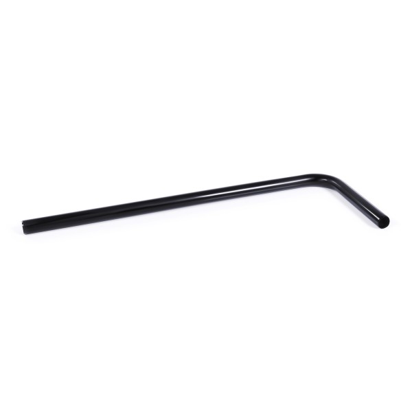 Alphacool HardTube 13mm OD 90° Brass 10/30cm - Deep Black (18607)
