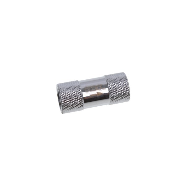 Alphacool G1/4 Check Valve - Chrome - BULK