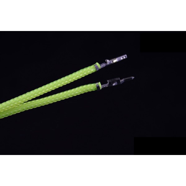 Darkside 17.5" (45cm) Male-Female Pre-Sleeved ATX and PCI-E Wire – Acid Yellow (DS-1102)