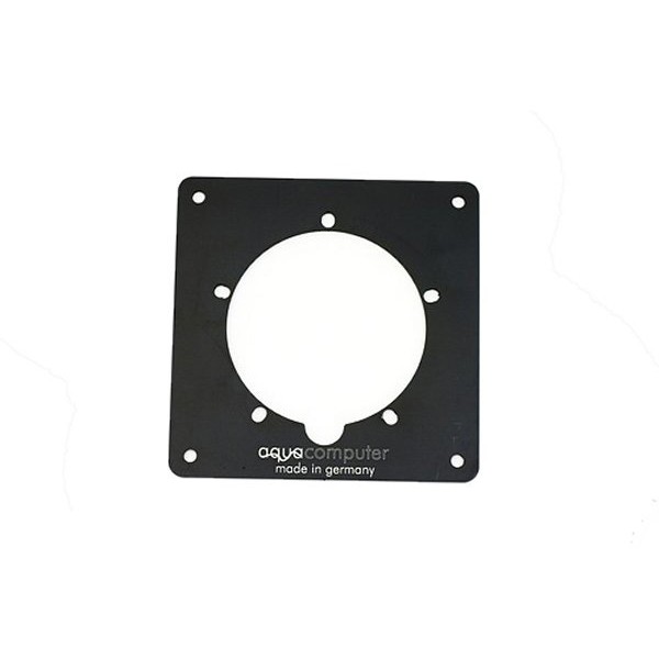 Aquacomputer Faceplate for Aquatube - Aluminum - Black (34904)