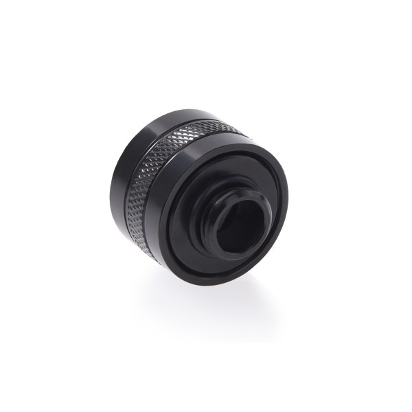 Alphacool Eiszapfen PRO 16mm HardTube Fitting G1/4 - Deep Black (17473)