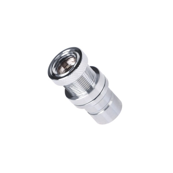 Alphacool Eiszapfen Quick Release Male Bulkhead G1/4 Inner Thread - Chrome (17462)