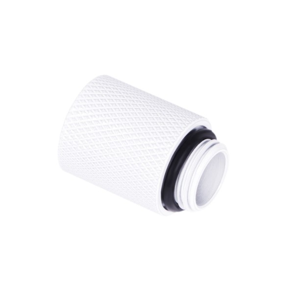 Alphacool Eiszapfen G1/4" Male to Female Extender Fitting - 20mm - White (17568)