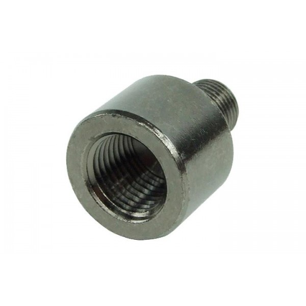 Phobya Eheim 1046/48 Outlet G1/8" to G1/4" Adaptor Fitting - Black Nickel (52087)