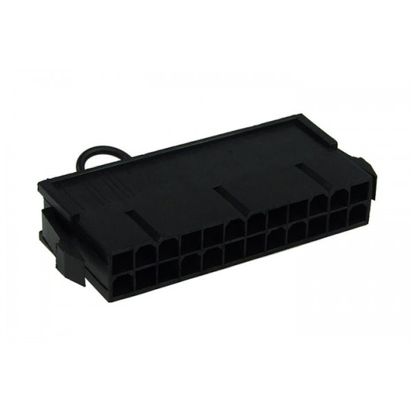 Phobya PSU Manual Start Bridge (24 Pin) | Black (52182)