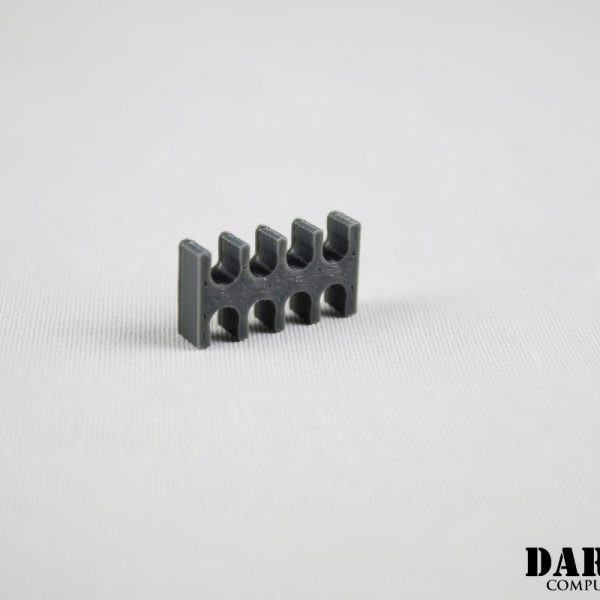 Darkside 8-Pin Cable Management Holder- Gun Metal (3DS-0047)