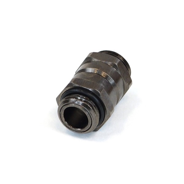 Phobya G1/4 Variable 1 Slot SLI/Crossfire VID Connection Fitting - Black Nickel (64095)