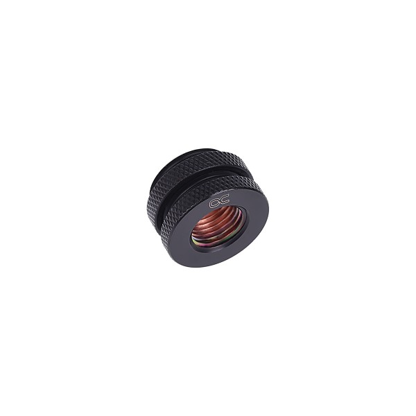 Alphacool G1/4 Bulkhead Connector - Black (17069)