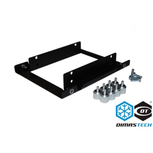 DimasTech® Dual Ssd Adapter Support - Black (BT132)