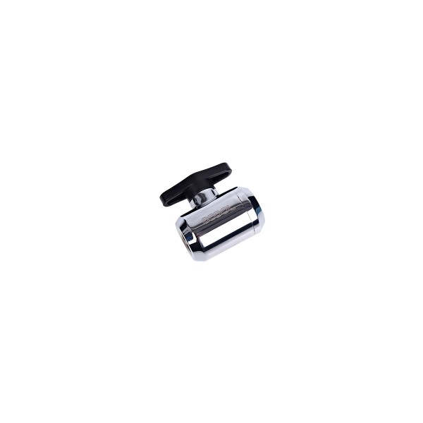 Alphacool G1/4 Eiszapfen 2-Way Ball Valve Fitting - Chrome (17141)