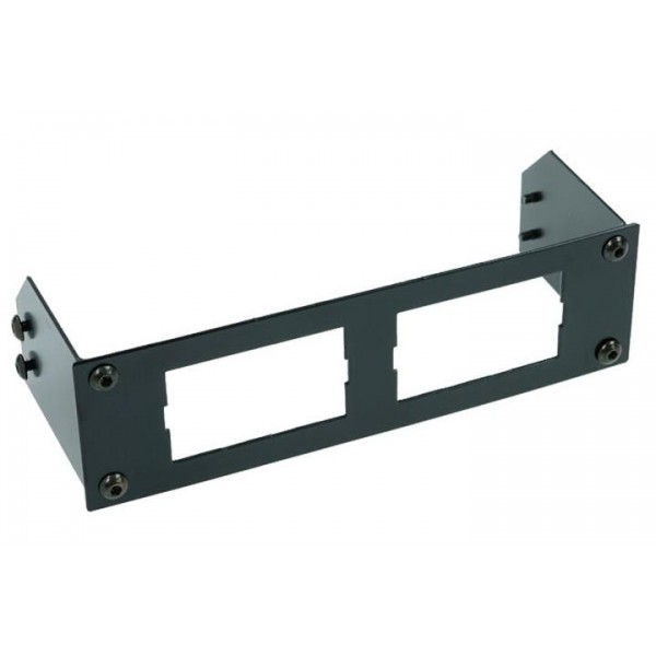 Phobya 5.25" Bay Cover For 2 Displays | Black (70149)