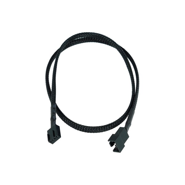 Phobya 4-Pin PWM Fan Extension - 60cm | Black (81092)