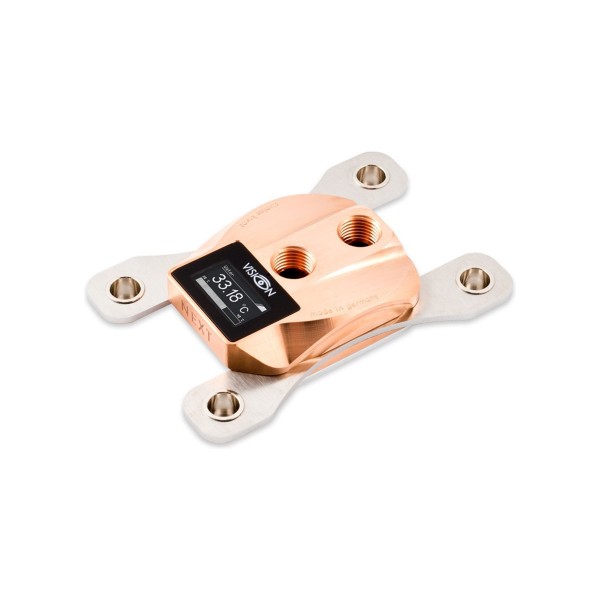 Aquacomputer Cuplex Kryos NEXT With VISION AM5/AM4/3000/5000/7000/8000/9000, Copper/.925 Silver (21776)