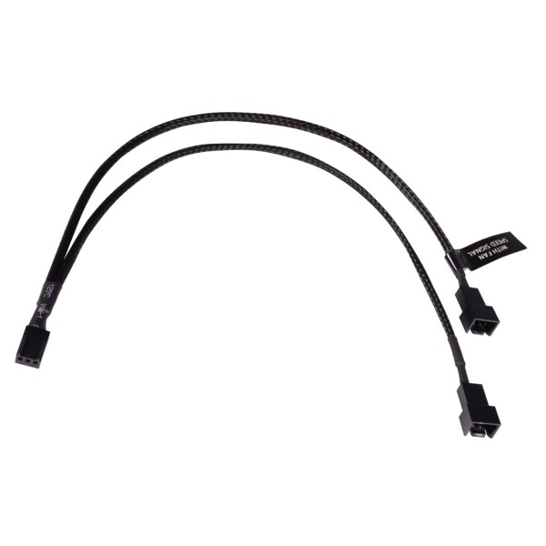 Alphacool Y-Splitter 3-Pin to 2x 3-Pin Cable - 30cm (18689)