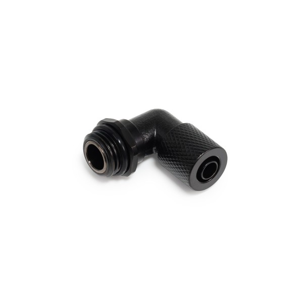 Alphacool ES 8/5mm 90° Compression Fitting - Straight - Black (17644)