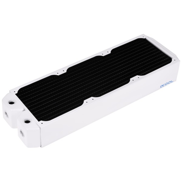 Alphacool NexXxoS UT60 Full Copper 360mm Radiator | White Special Edition (14194)