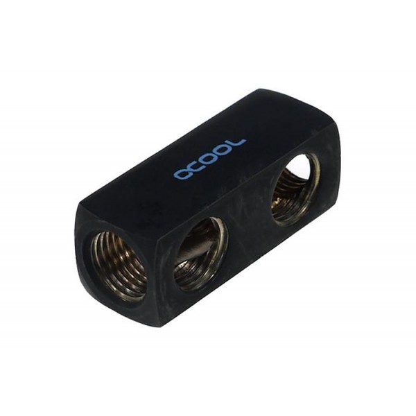 Alphacool G1/4 5-Way Connection Terminal - Deep Black (17027)