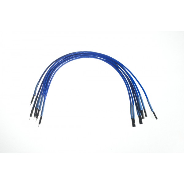 Darkside Front Panel I/O Connection Kit - Blue (DS-IO12-BLU)