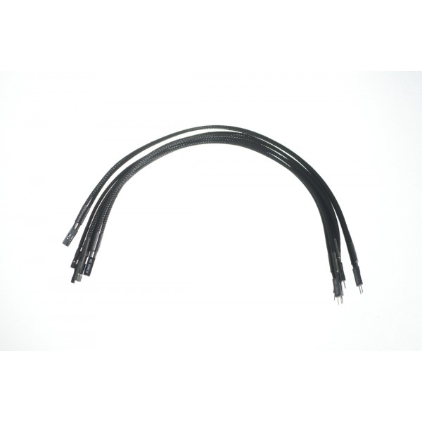 Darkside Front Panel I/O Connection Kit - Graphite Metallic (DS-IO12-GMC)