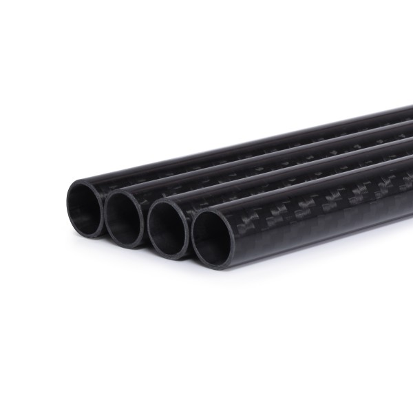 Alphacool Carbon HardTube 13mm 4x 80cm (18657)