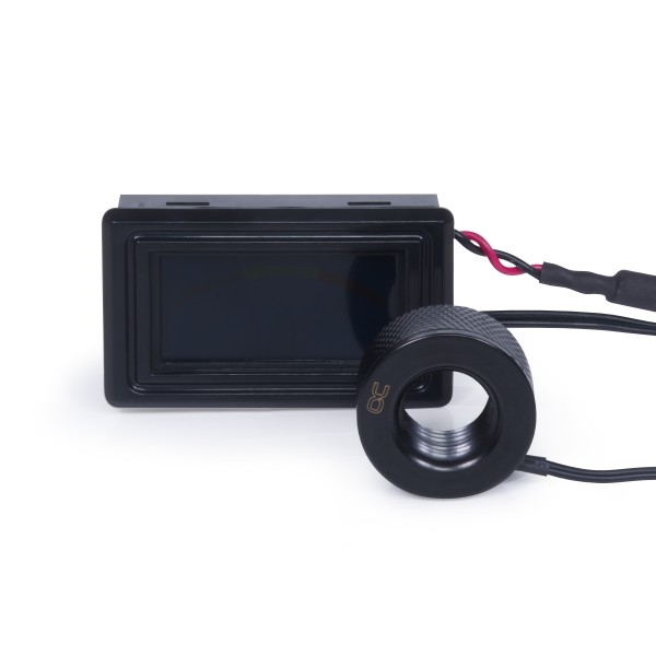 Alphacool Core Temperature Sensor G1/4 with C/F Display - Deep Black (17576)