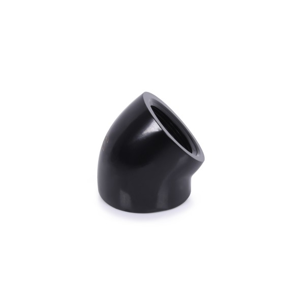 Alphacool Eiszpafen L-Connector 45° G1/4 IT to G1/4 IT - Black (17592)