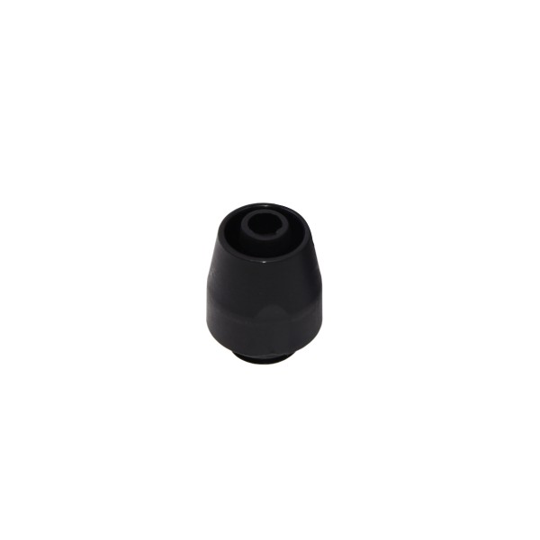 Alphacool HF Compression Fitting TPV - 12.7/7.6mm Straight - Black (17637)